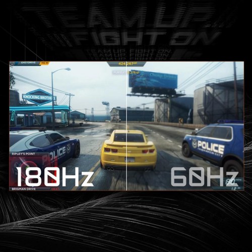 Gigabyte GS27QA 27" QHD gaming-skærm – 180 Hz, 1 ms, sort