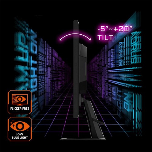 Gigabyte GS27QA 27" QHD gaming-skærm – 180 Hz, 1 ms, sort