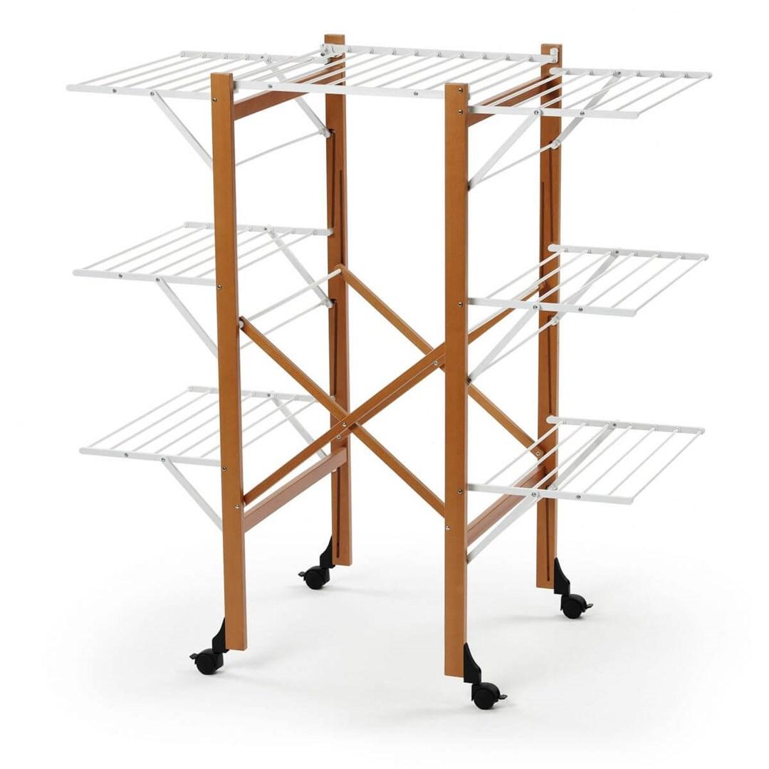 ARREDAMENTI AQUILONE tørrestativ - 132 × 67 cm, brun
