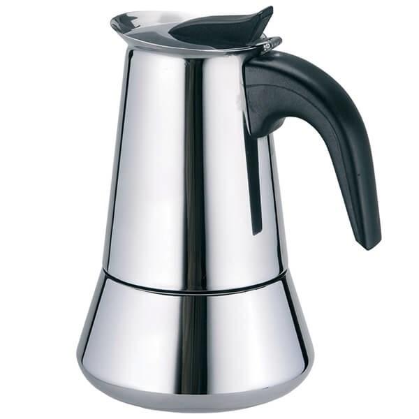 Maestro MR-1660-2 moka kande – espressokande 0,1 l, sølv/krom