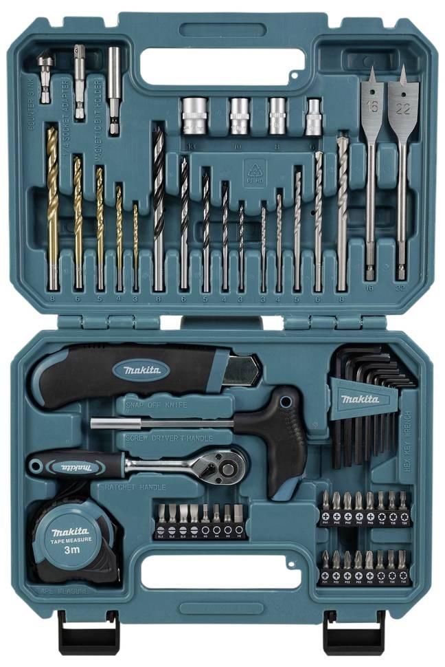 Makita tilbehørssæt - 60 dele billede