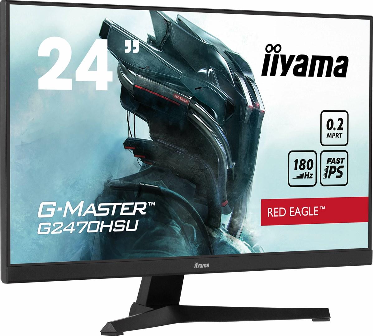 iiyama G-Master G2470HSU-B6 23,8" Full HD gaming-skærm - Fast IPS, 180 Hz billede