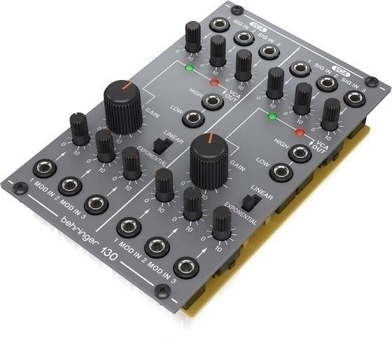Behringer 130 Dual VCA – modul til modulær synthesizer