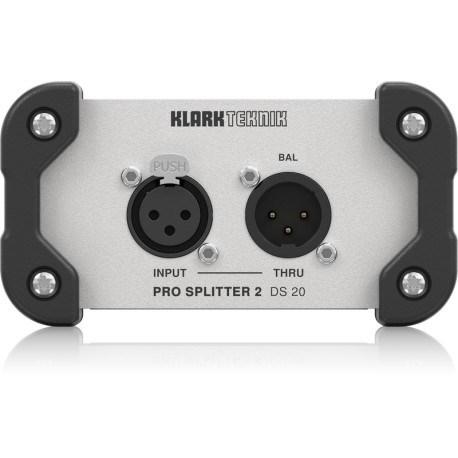 Klark Teknik DS 20 - passiv 2-kanals mikrofon-splitter