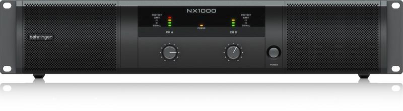 Behringer NX1000 effektforstærker til scene – sort