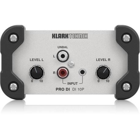 Klark Teknik DI 10P - passiv 1‑kanals DI-boks