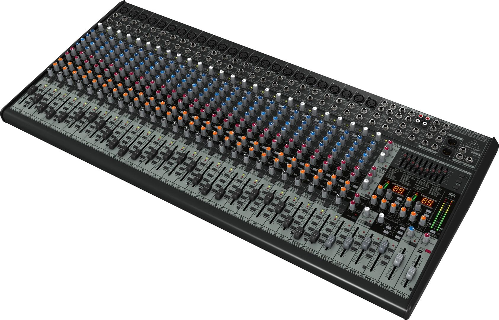 Behringer Eurodesk SX3242FX - 32-kanals mixerbord, sort