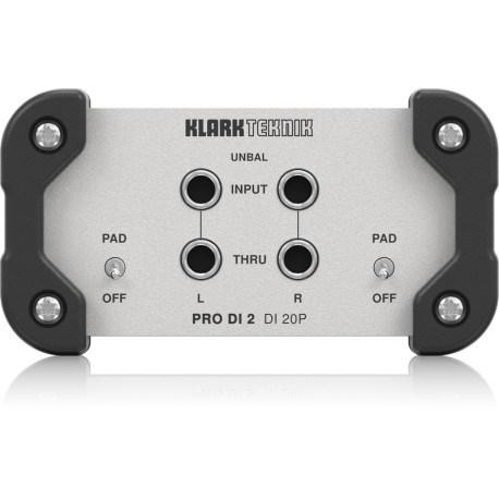 Klark Teknik Pro DI 2 - passiv stereo DI-boks