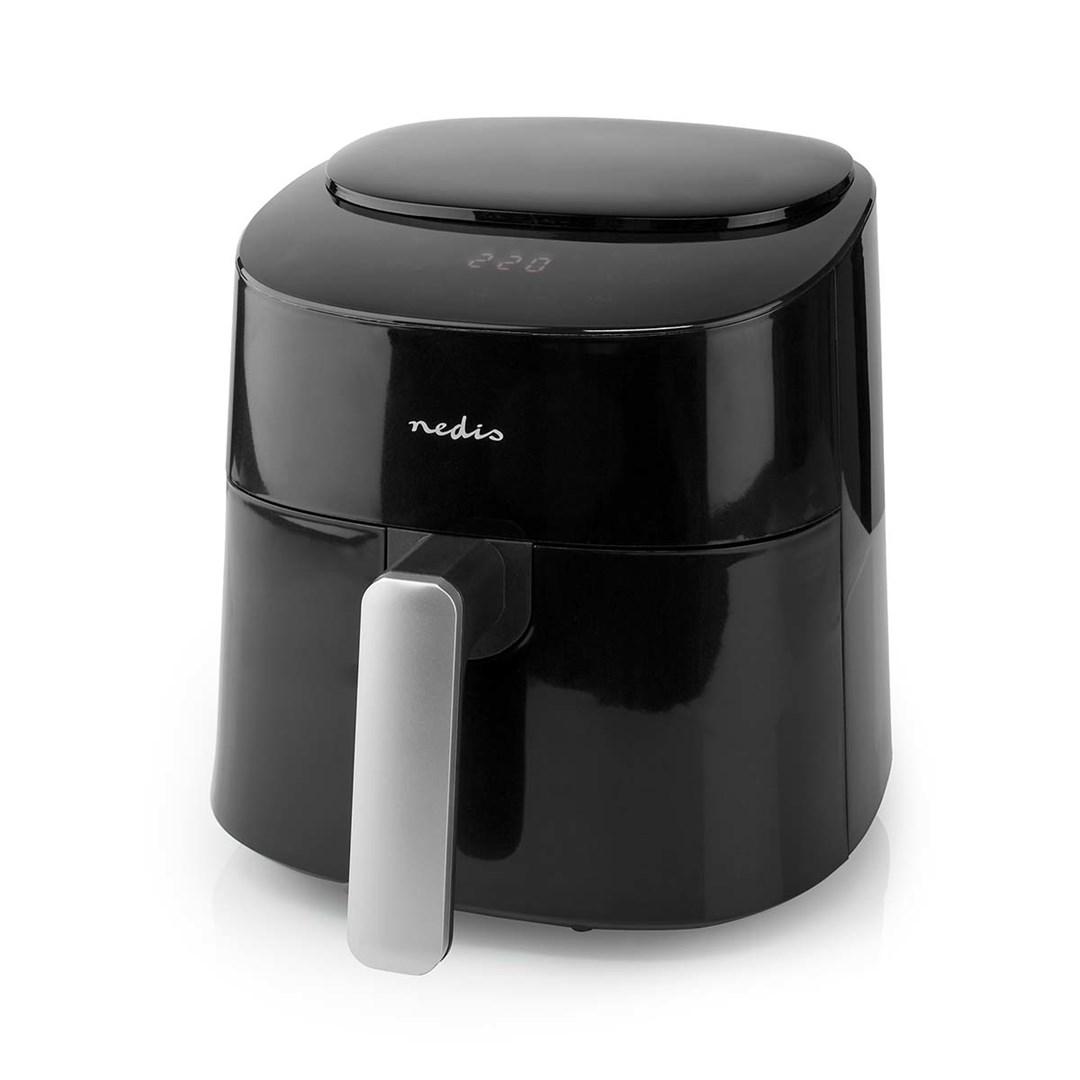 Nedis KAAF160BK airfryer 4,2 l varmluftsfriture, 1.300 W, sort