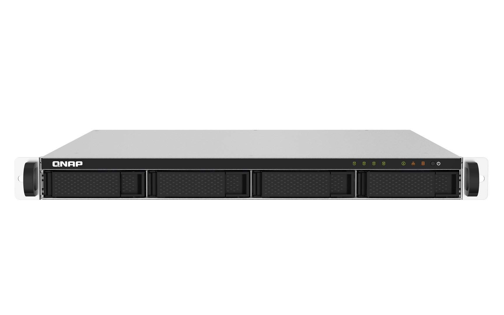 QNAP TS-432PXU 1U rackmonteret NAS - Alpine AL-324, 2 GB DDR4, 4-bay, sort billede