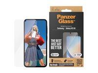 PanzerGlass - Skærmbeskytter for mobiltelefon - ultra-bred pasform m. EasyAligner - glas - for Samsung Galaxy A35
