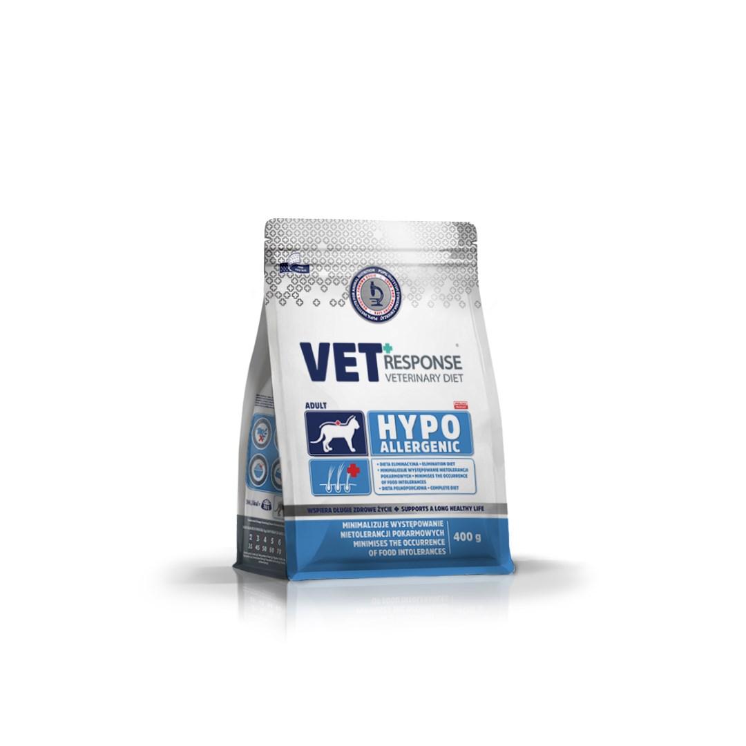 Vet Response Hypoallergenic – tørfoder til kat, 400 g