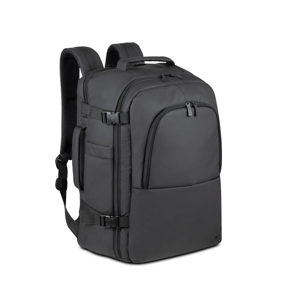 RivaCase Tegel 8465 rygsæk - sort casual computerrygsæk 17,3" RPET polyester