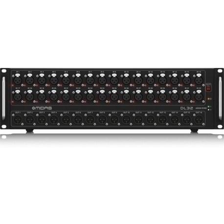 Midas DL32 stagebox – 32 indgange / 16 udgange