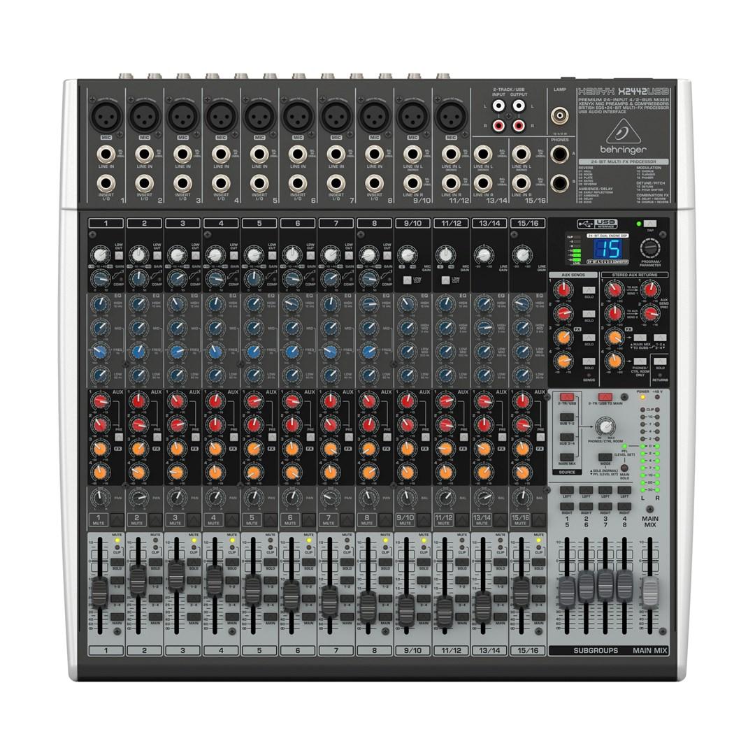 Behringer X2442USB – 24-kanals audio mixer med USB