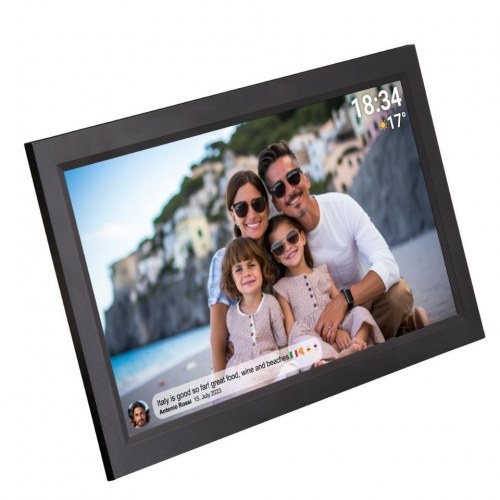 Denver PFF-1503B digital fotoramme 15,6" IPS Touch – Wi‑Fi, sort