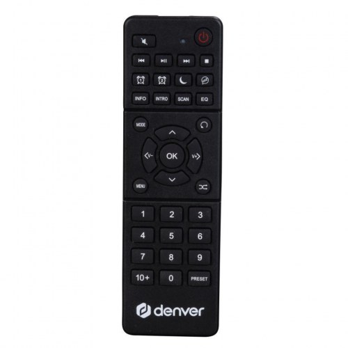 Denver MDA-525DW retro radio med CD, DAB+/FM, Bluetooth - mørk træ