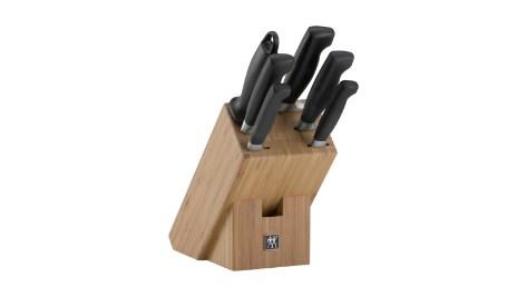 ZWILLING knivsæt i knivblok - 7 dele