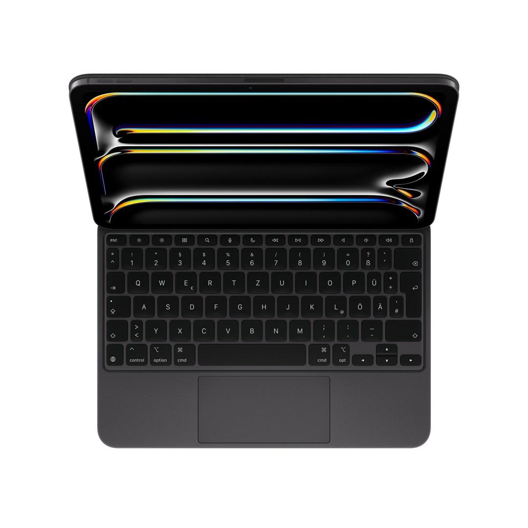 Tastaturcover til iPad - Apple Magic Keyboard QWERTZ (tysk), sort billede