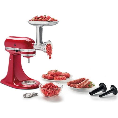 KitchenAid 5KSMMGA fuldmetal kødhakker til køkkenmaskine