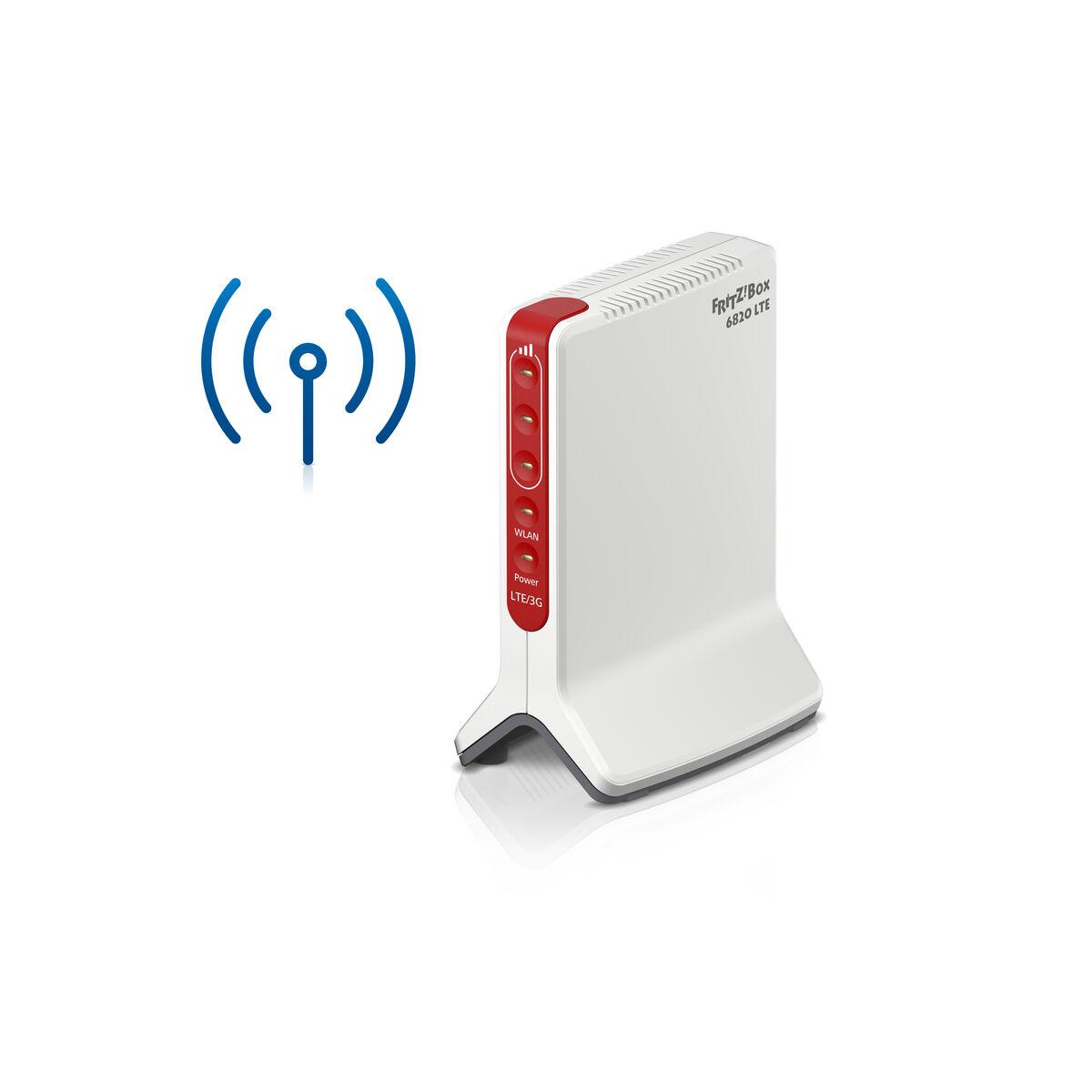 AVM FRITZ!Box 6820 LTE router - Hvid, Ethernet LAN og Wi‑Fi