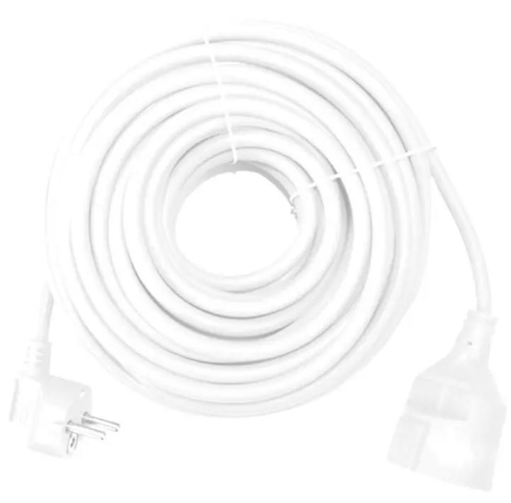 Silver Electronics forlængerledning Schuko - 3 m, hvid