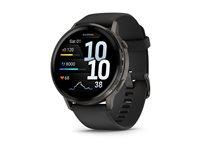 Garmin Venu 4 45 mm – skifer/sort smartwatch med AMOLED