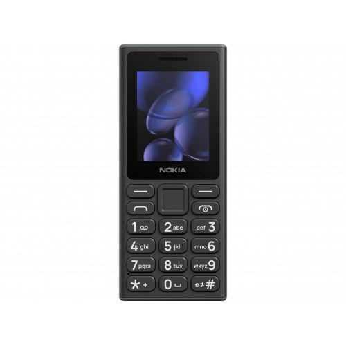 Nokia 105 (2024) dual‑SIM 2" - Sort klassisk mobiltelefon