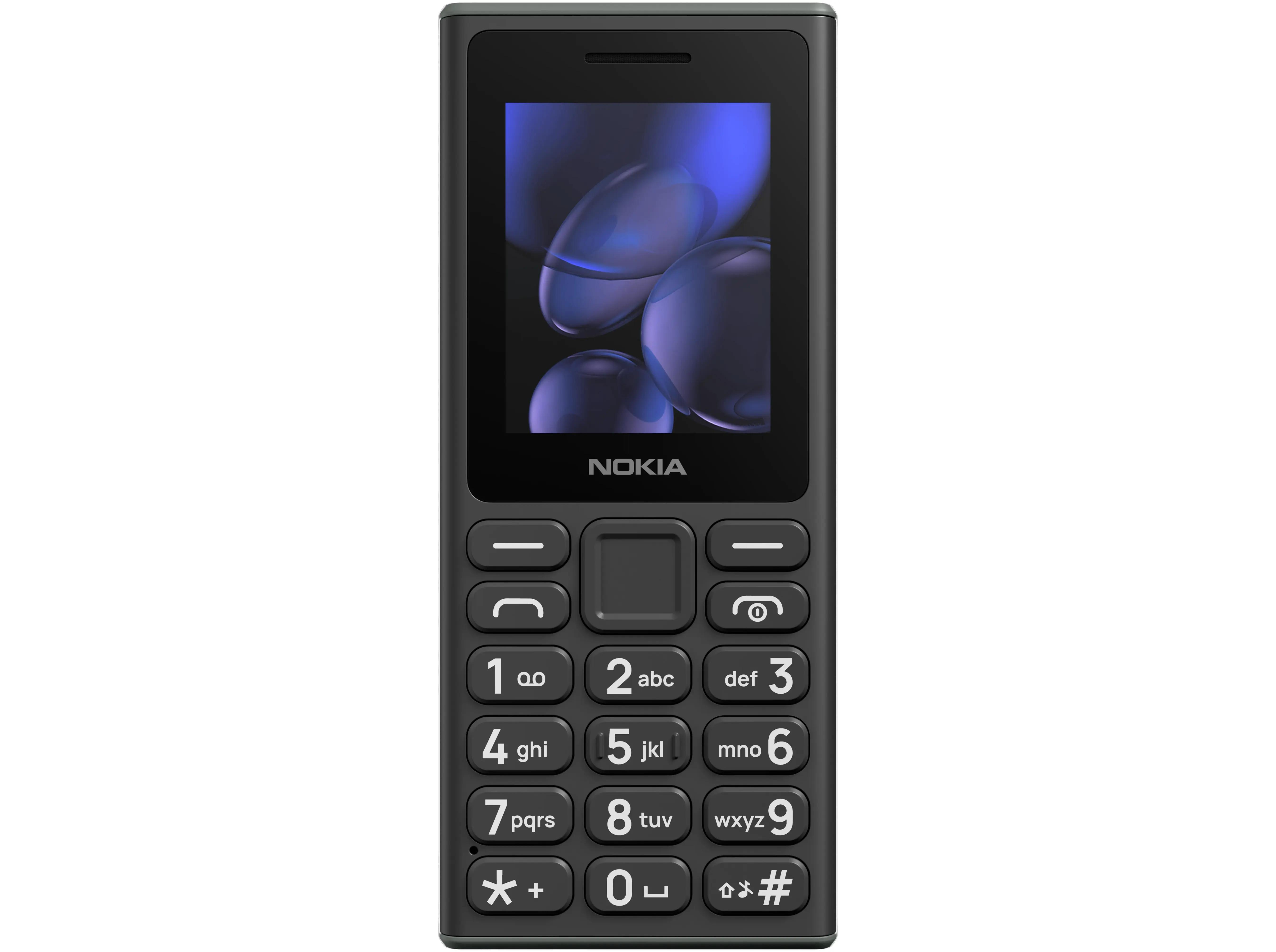 Nokia 105 (2024) dual‑SIM 2" - Sort klassisk mobiltelefon