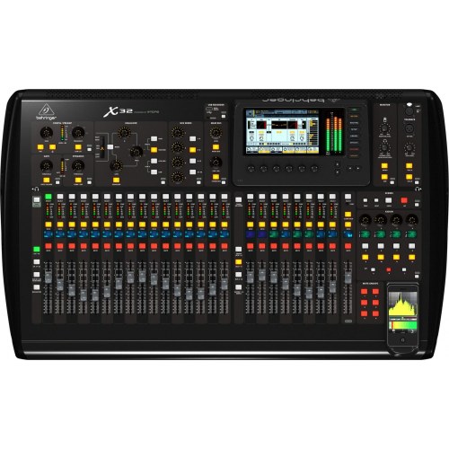Digital mixer – Behringer X32 Producer, 40 kanaler, 10–22.000 Hz, sort (OUTLET A)