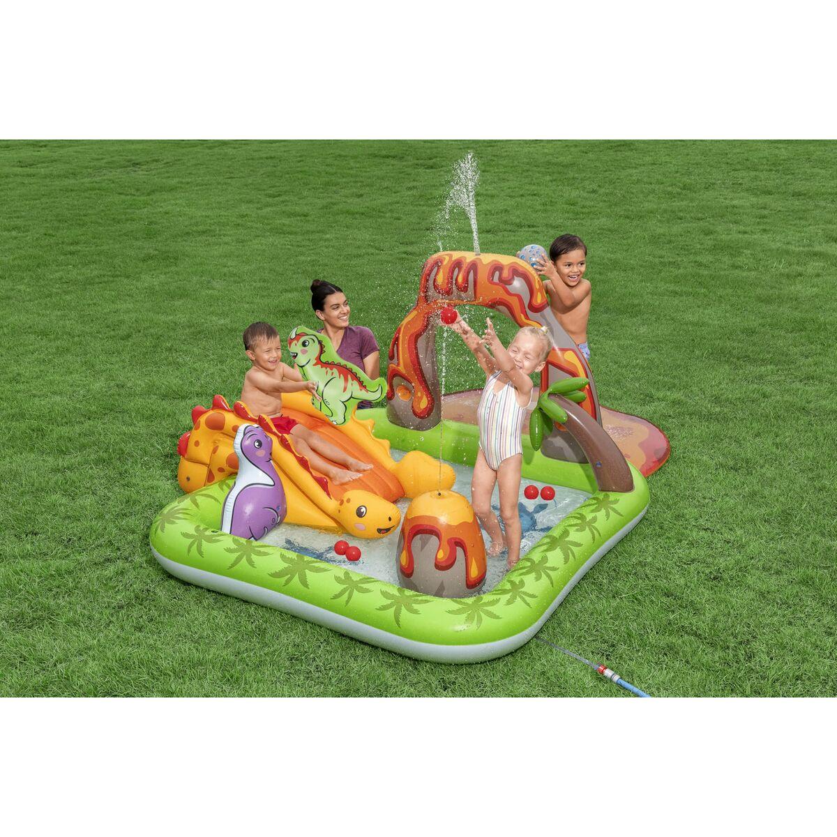 Bestway luftmadras - multifarvet PVC, 102 cm billede