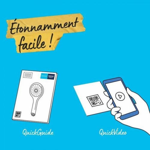 Grohe håndbruser - klassisk brusehoved til bad