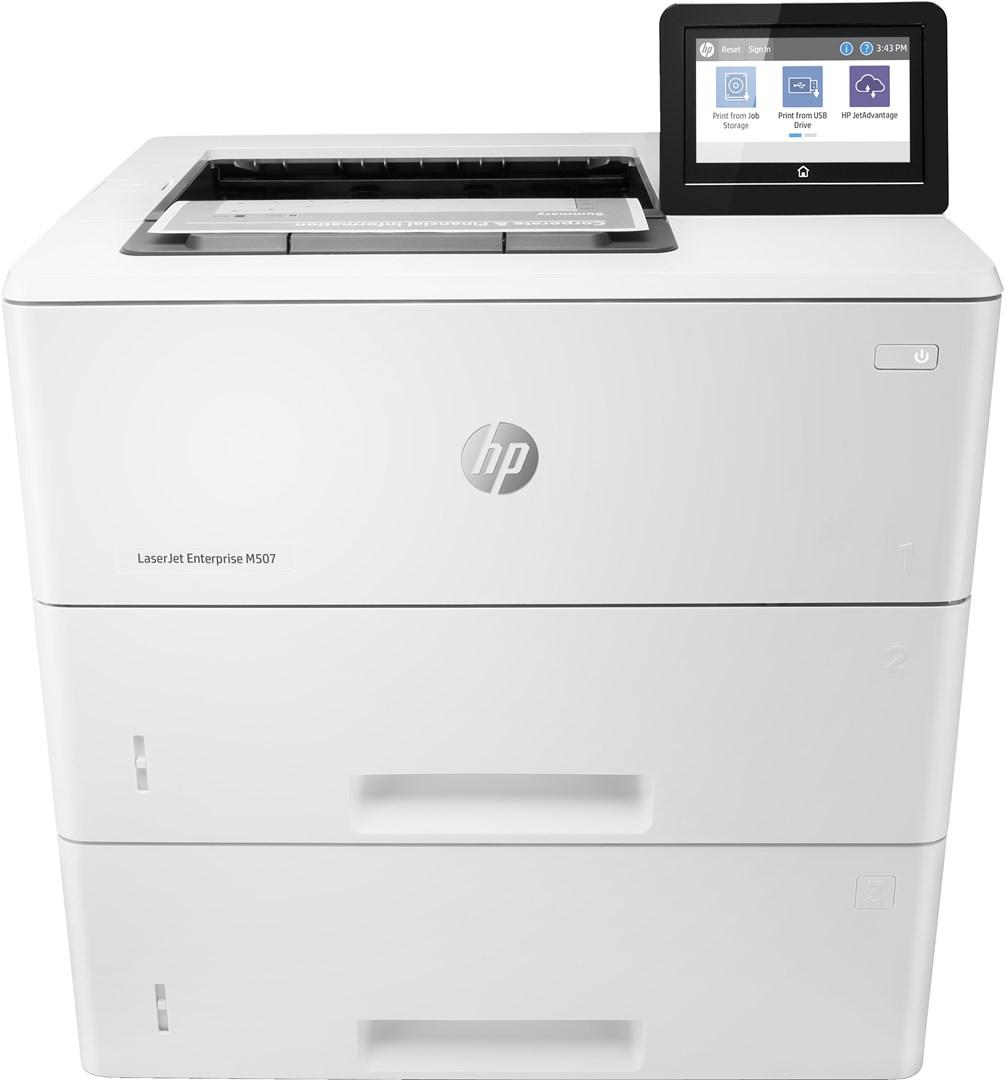 HP LaserJet Enterprise M507x sort/hvid laserprinter med duplex
