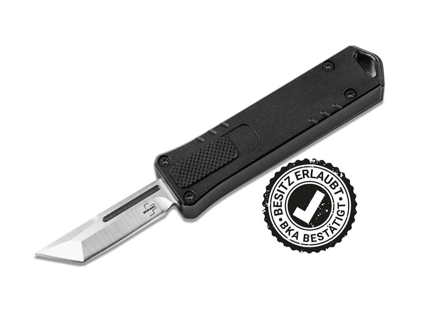 Böker Plus Micro USB OTF Tanto - foldekniv til friluftsliv