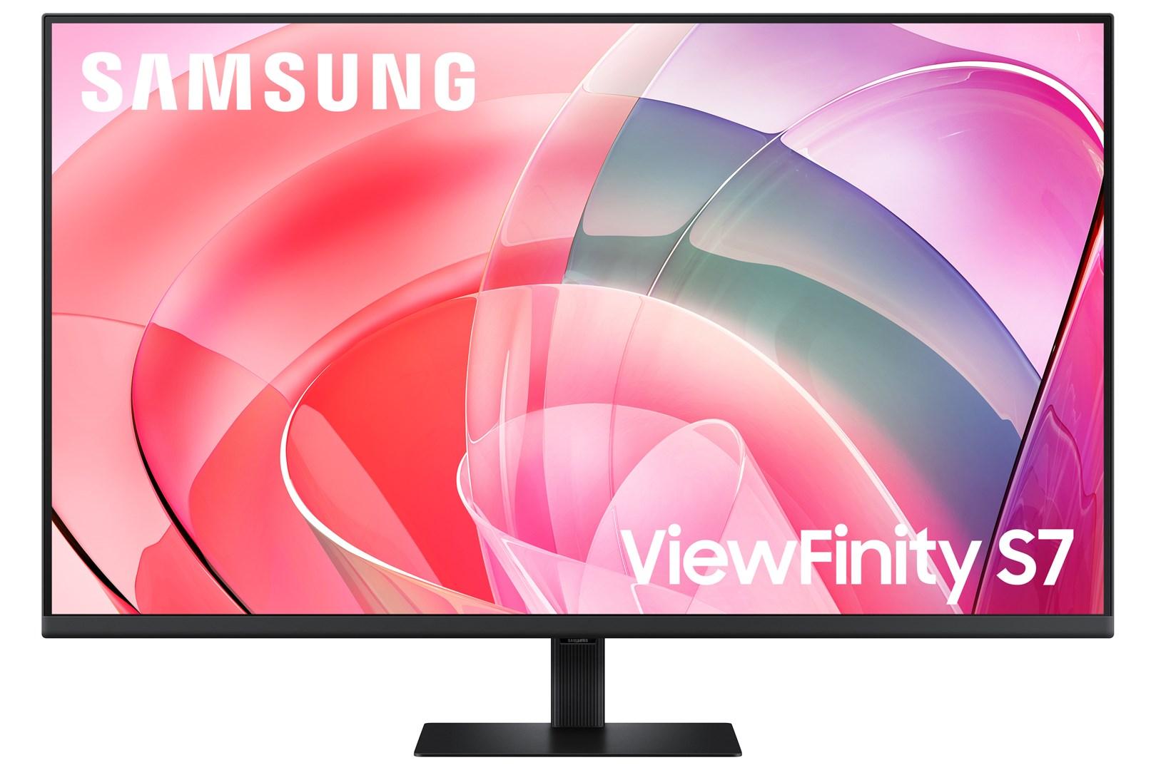 Samsung ViewFinity S7 S70D 37" 4K UHD VA monitor - Sort billede