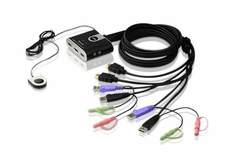 ATEN CS-692 - 2-port USB HDMI KVM-switch med lyd billede