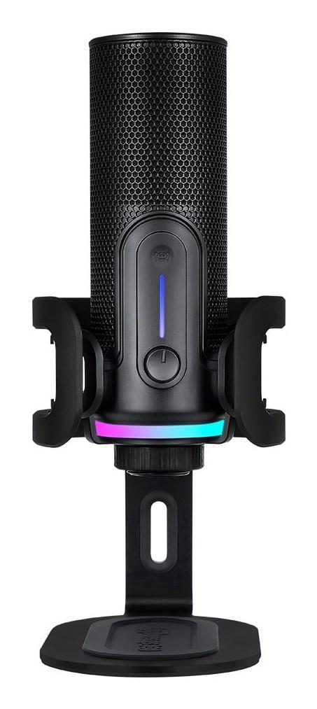 Streamplify MIC PRO - sort USB-bordmikrofon med RGB billede