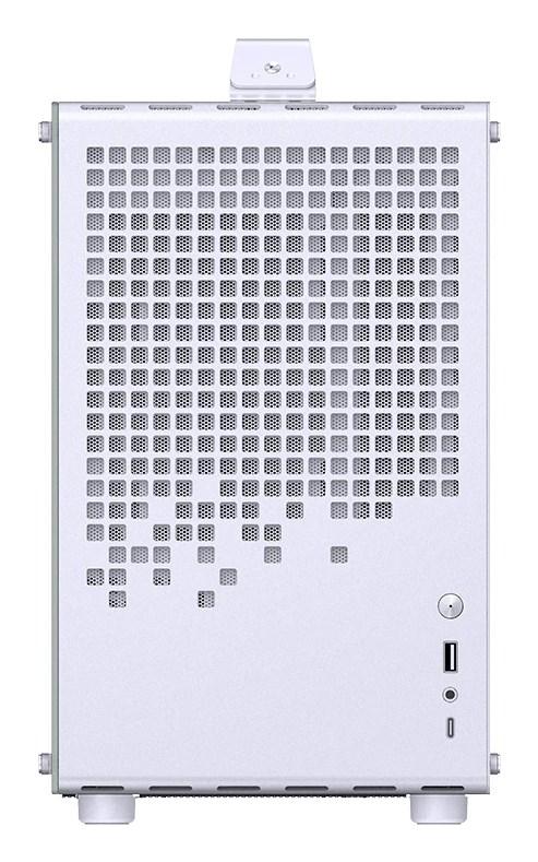 JONSPLUS Z20 mATX kabinet med bærehåndtag – hvid billede