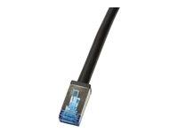 2Direct LogiLink Professional CAT 6a S/FTP patchkabel 10 m - sort, halogenfri, udendørs billede