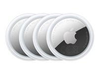 Apple AirTag (2. generation) - pakke med 4 - Sølv billede