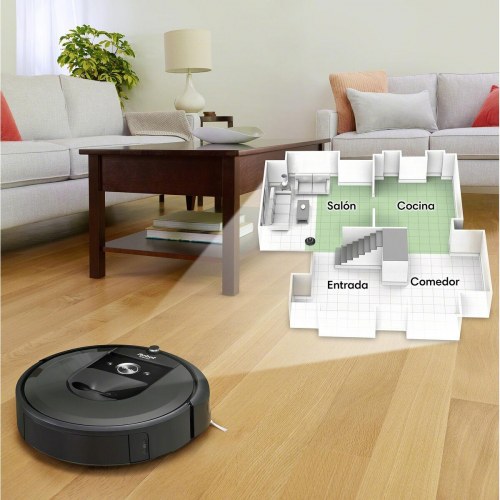 IRobot Roomba i7 - robotstøvsuger med Wi‑Fi og stemmestyring (OUTLET B)