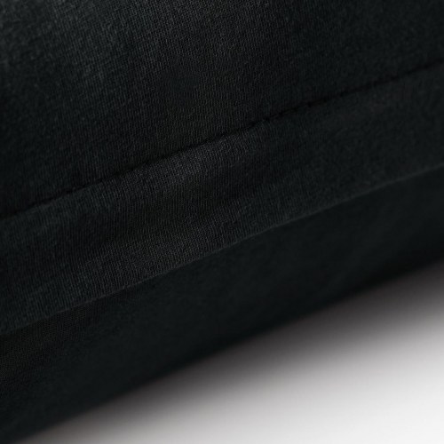 DecoKing Amber pudebetræk 40x120 cm - sort jersey, klassisk stil (2 stk.)