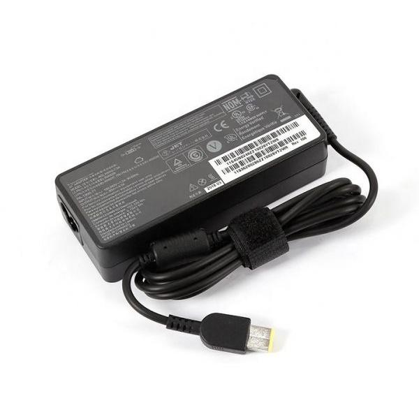 Lenovo 90W AC strømforsyning med rektangulært gult stik - Preowned