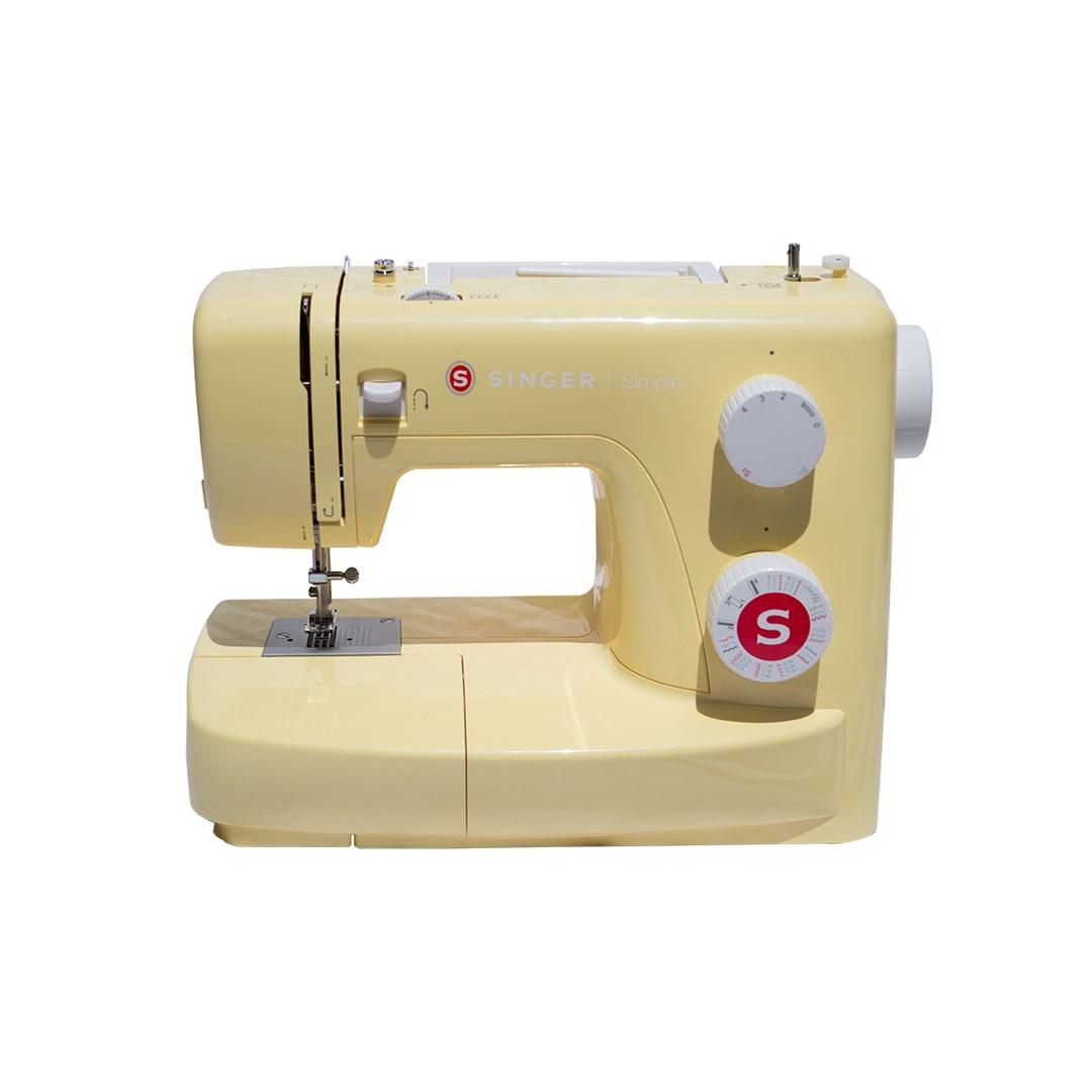 Singer Simple 3223Y symaskine - semi-automatisk, gul billede