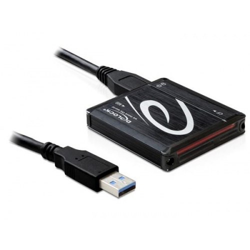 DELOCK USB 3.0 alt-i-én kortlæser – USB 3.2 Gen 1, sort