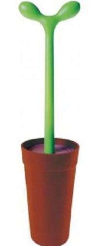 ALESSI ASG04 toiletbørste med holder - multicolor