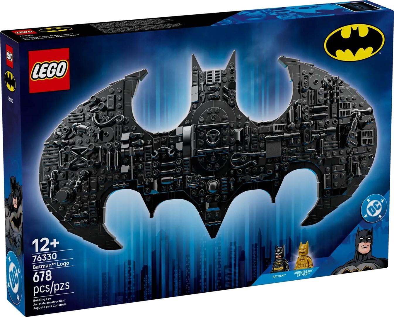 LEGO Batman 76330 - Batman logo vægdisplay (678 dele) billede