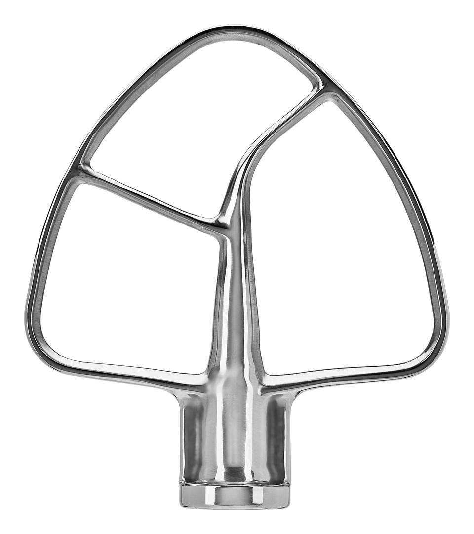 KitchenAid 5KSM5THFBSS fladpisker i rustfrit stål