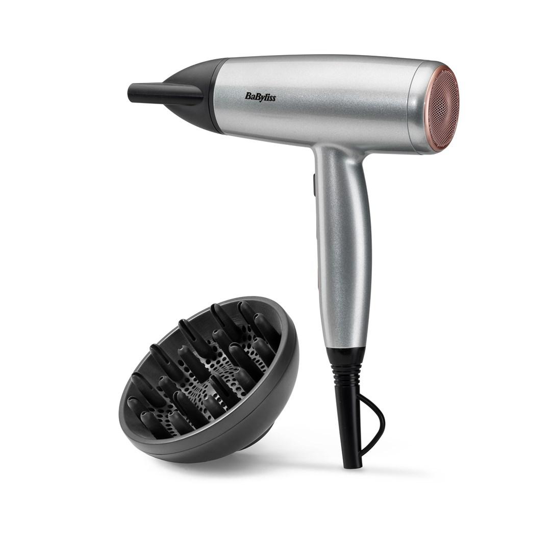 BaByliss Cosmos D580DE, DC, Satin stål, Hængende løkke, 1,95 m, Knapper, Kina