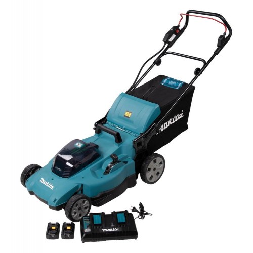 Makita DLM538Z akku plæneklipper - skubbemodel, 53 cm klippebredde